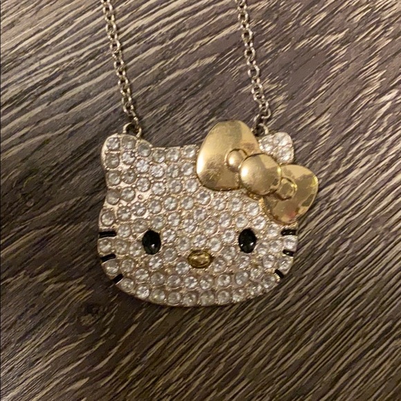 Hello kitty. Crystal necklace - Picture 1 of 5